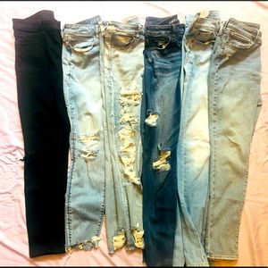 COPY - 6 pair lot of name brand jeans